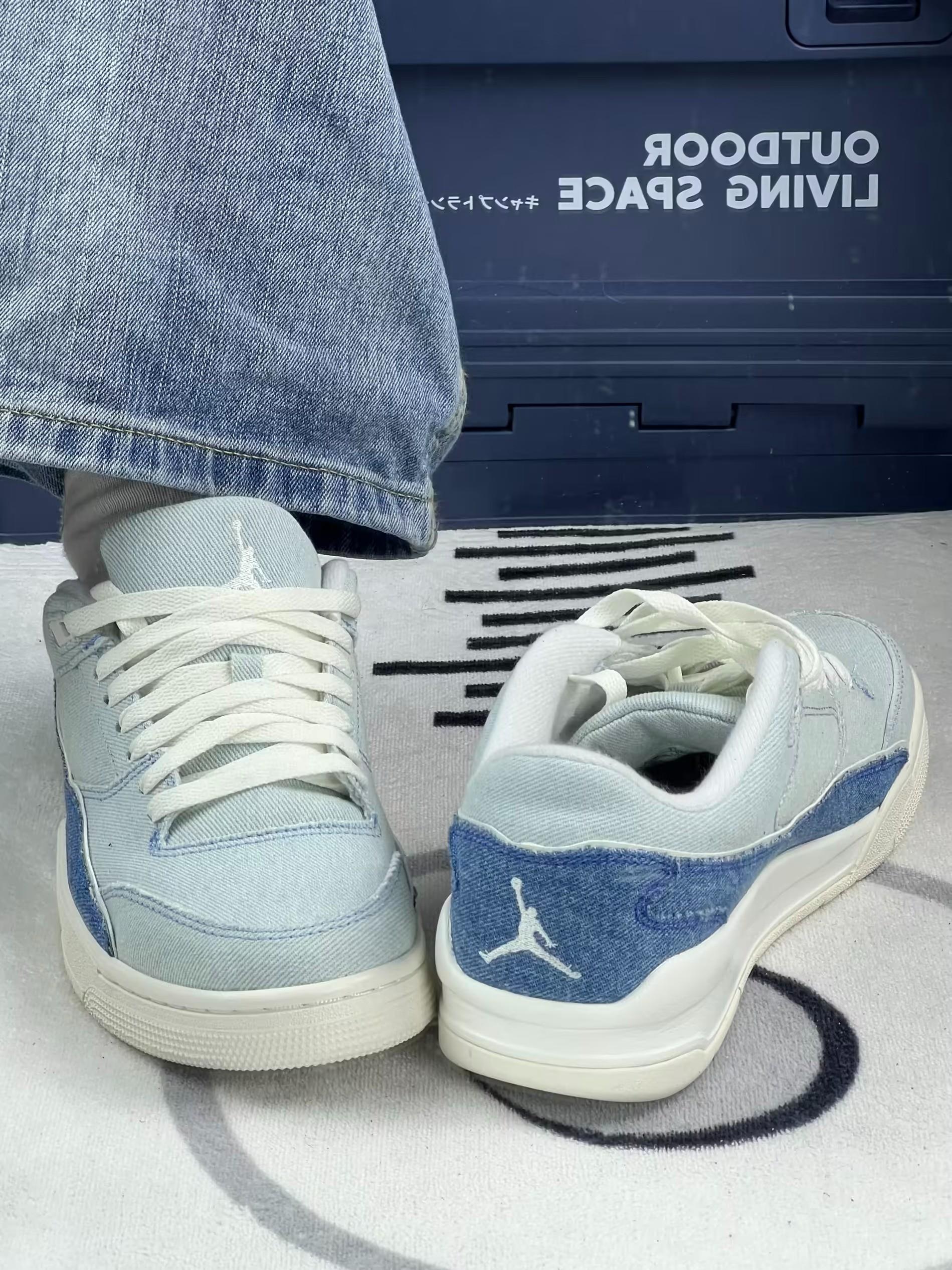 签名细节控狂喜!这双牛仔鞋越穿越耐看👖